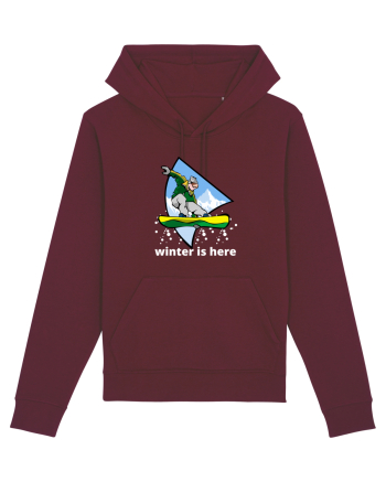 Winter Is Here Burgundy
