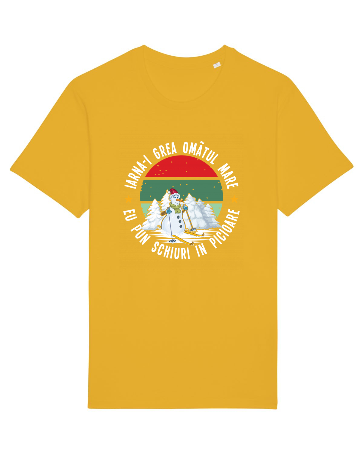 Tricou mânecă scurtă Unisex Rocker Spectra Yellow