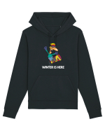 I Love Having Fun Snowboarding In Winter Time Hanorac Unisex Drummer