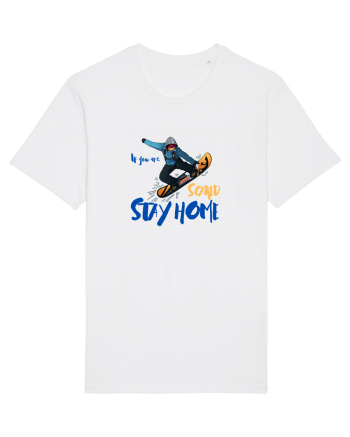 If You're Scared Stay Home! Snowboarding White