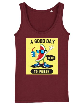 A Good Day To Fresh Burgundy