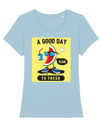 A Good Day To Fresh Sky Blue