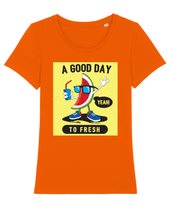 A Good Day To Fresh Bright Orange