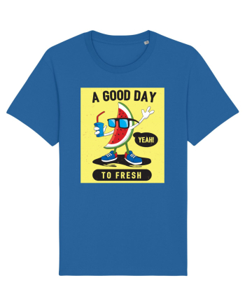 A Good Day To Fresh Royal Blue