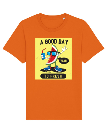 A Good Day To Fresh Bright Orange