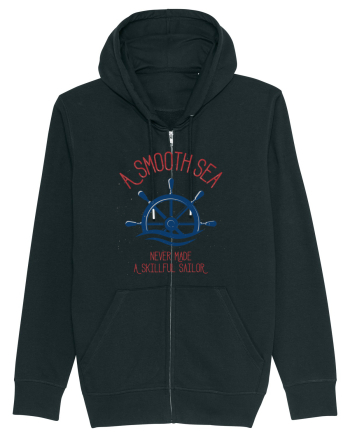 A Smooth Sea Never Made A Skillful Sailor Black