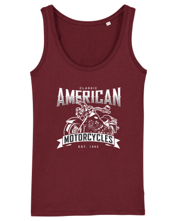 American Motorcycles Burgundy