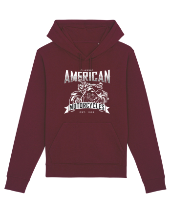 American Motorcycles Burgundy