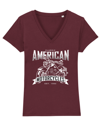 American Motorcycles Burgundy