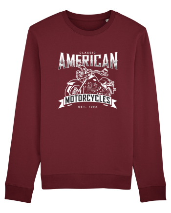 American Motorcycles Burgundy