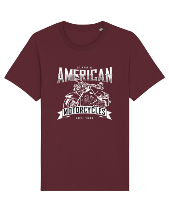 American Motorcycles Burgundy