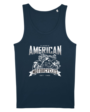 American Motorcycles Navy