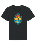 Paradise Beach Surfing Tricou mânecă scurtă Unisex Rocker