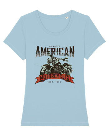 American Motorcycles Sky Blue