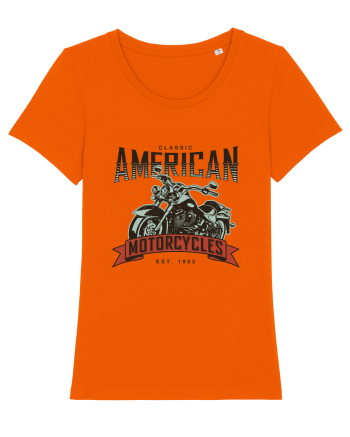American Motorcycles Bright Orange
