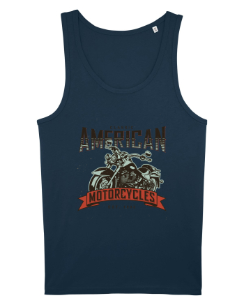 American Motorcycles Navy