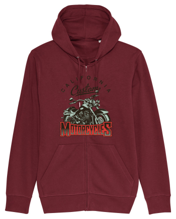 California Motorcycles Burgundy