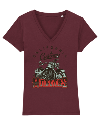 California Motorcycles Burgundy