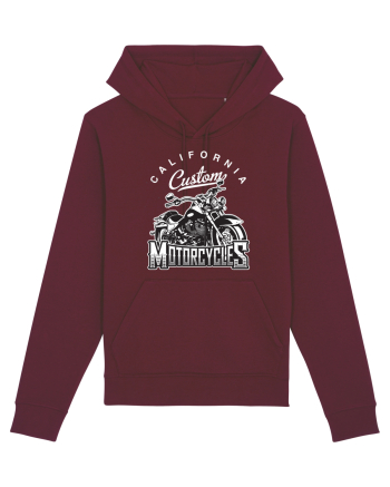 California Motorcycles Burgundy
