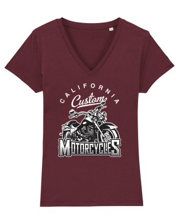California Motorcycles Burgundy