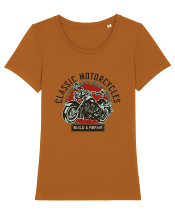 Classic Motorcycles Roasted Orange