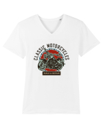 Classic Motorcycles Tricou mânecă scurtă guler V Bărbat Presenter