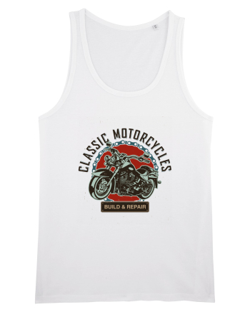 Classic Motorcycles White