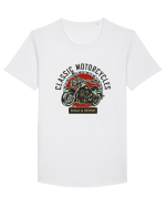 Classic Motorcycles Tricou mânecă scurtă guler larg Bărbat Skater