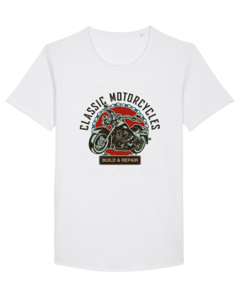 Classic Motorcycles White