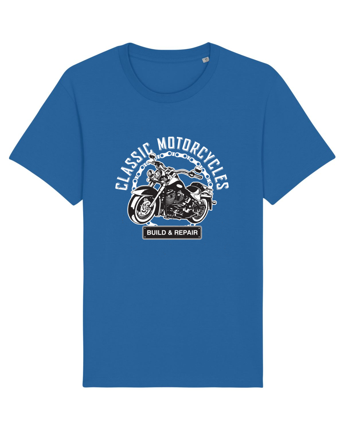 Tricou mânecă scurtă Unisex Rocker Royal Blue