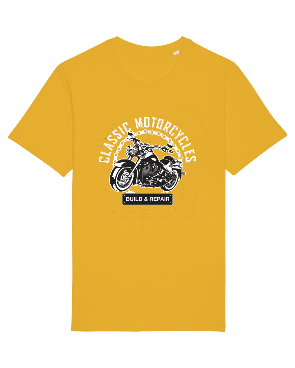 Tricou mânecă scurtă Unisex Rocker Spectra Yellow