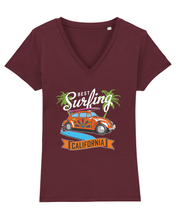 Best Surfing California Burgundy