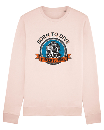 Born To Dive Forced To Work Candy Pink