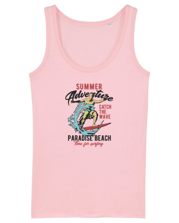 Summer Adventure Surfing Cotton Pink
