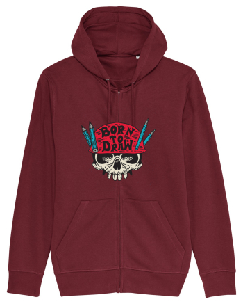 Born To Draw Burgundy