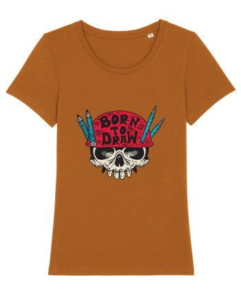 Born To Draw Roasted Orange