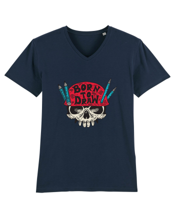 Born To Draw French Navy