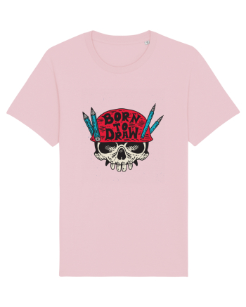 Born To Draw Cotton Pink