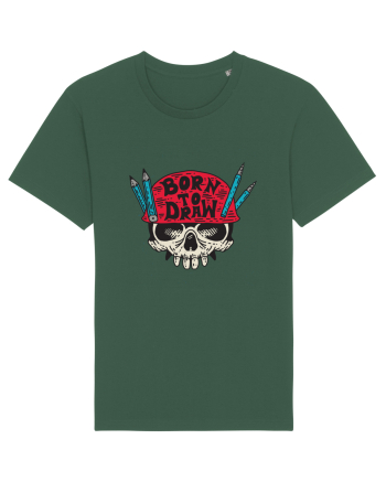 Born To Draw Bottle Green