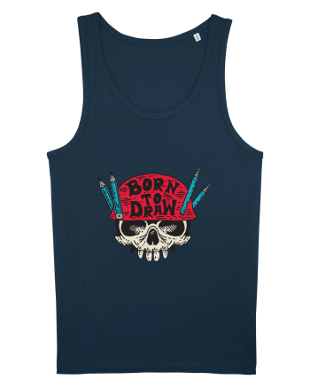 Born To Draw Navy