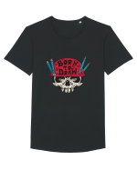 Born To Draw Tricou mânecă scurtă guler larg Bărbat Skater
