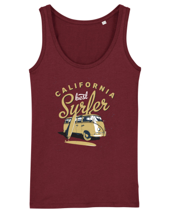 California Best Surfer Burgundy