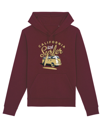 California Best Surfer Burgundy