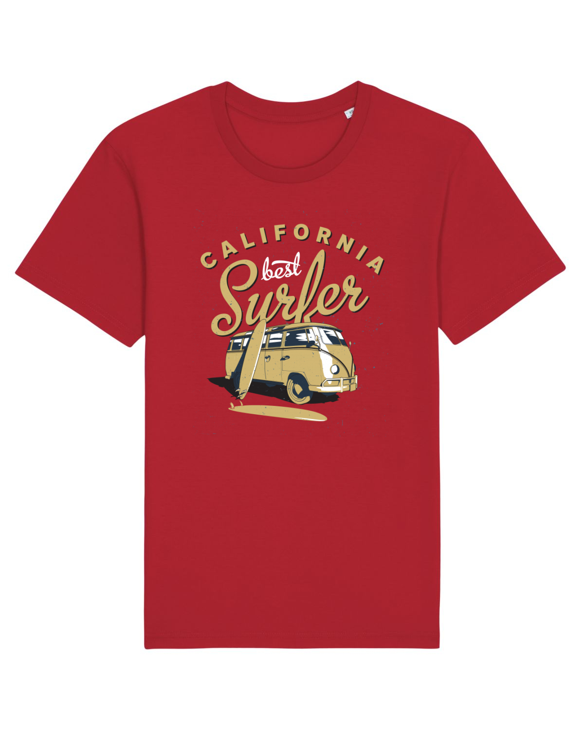 Tricou mânecă scurtă Unisex Rocker Red