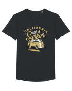 California Best Surfer Tricou mânecă scurtă guler larg Bărbat Skater