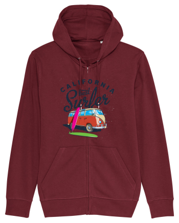 California Best Surfer Burgundy