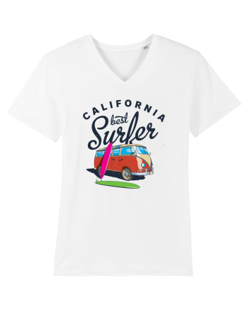 California Best Surfer White