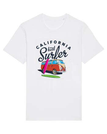 California Best Surfer White