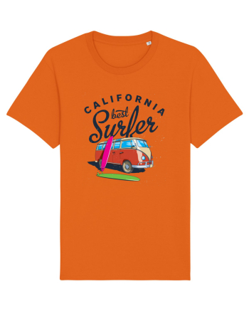 California Best Surfer Bright Orange