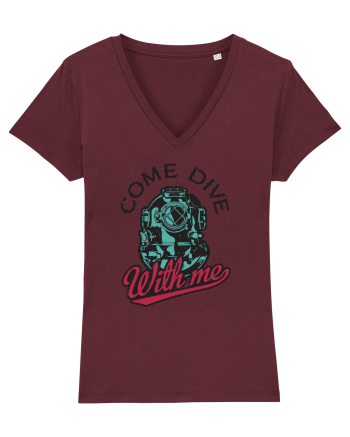 Come Dive With Me Burgundy